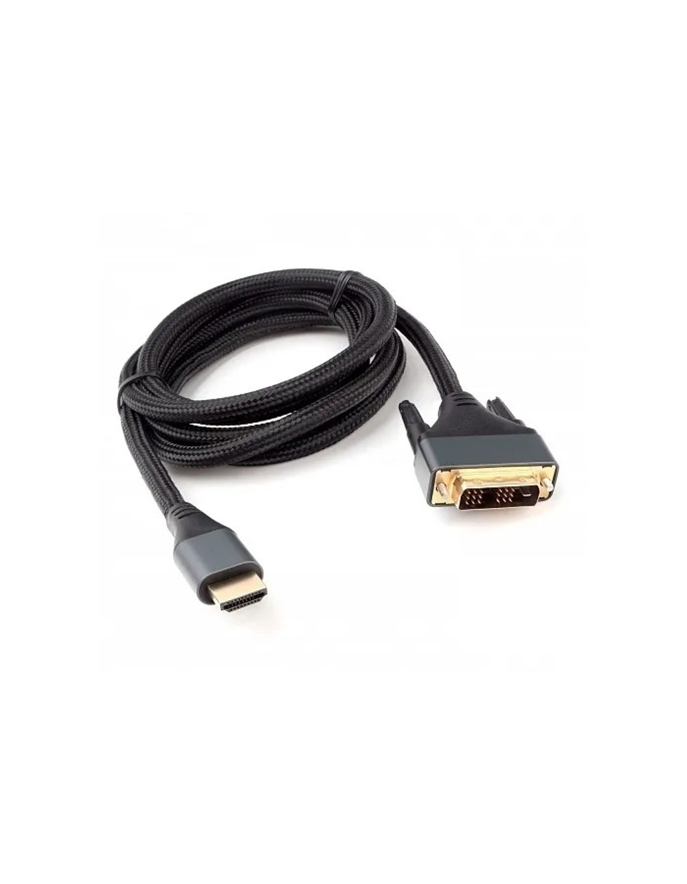 Cablexpert Кабель HDMI-DVI , 4K, 19M/19M, 1.8м, single link, пакет (CC-HDMI-DVI-4K-6)