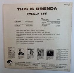 Brenda Lee This Is Brenda (US 1960)