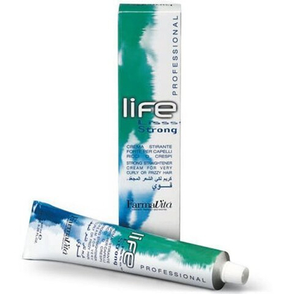 Химический выпрямляющий  крем 100 мл Life Liss Strong farmavita
