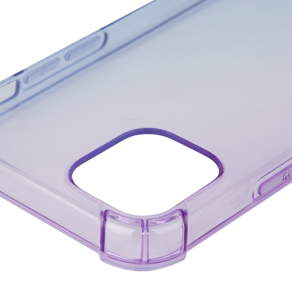 Чехол ROSCO для Apple iPhone 12 mini оптом (арт. IP12MINI-HARD-TPU-VIOLET-BLUE)