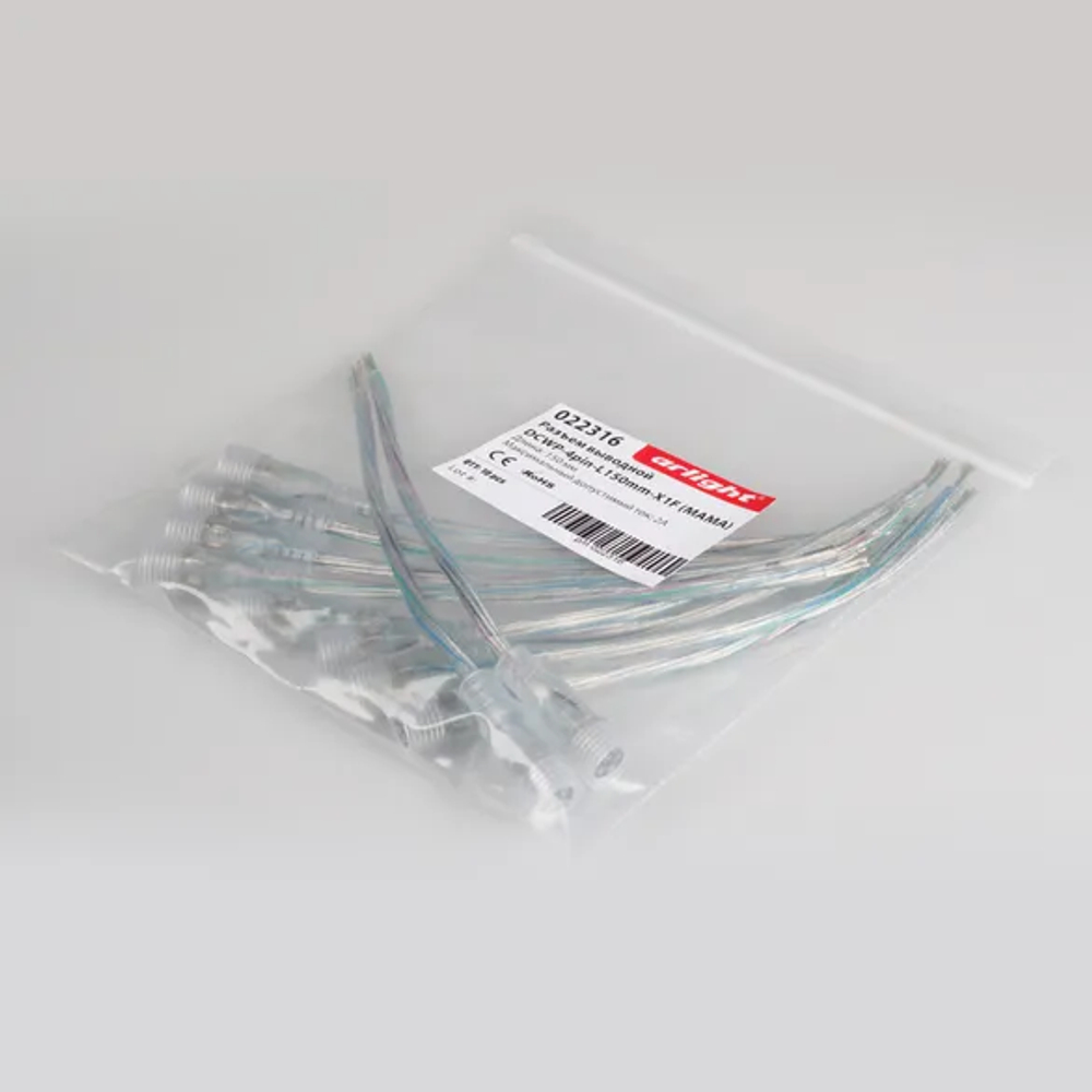 Разъем выводной DCWP-4pin-L150mm-X1F (MAMA) (Arlight, -) 022316