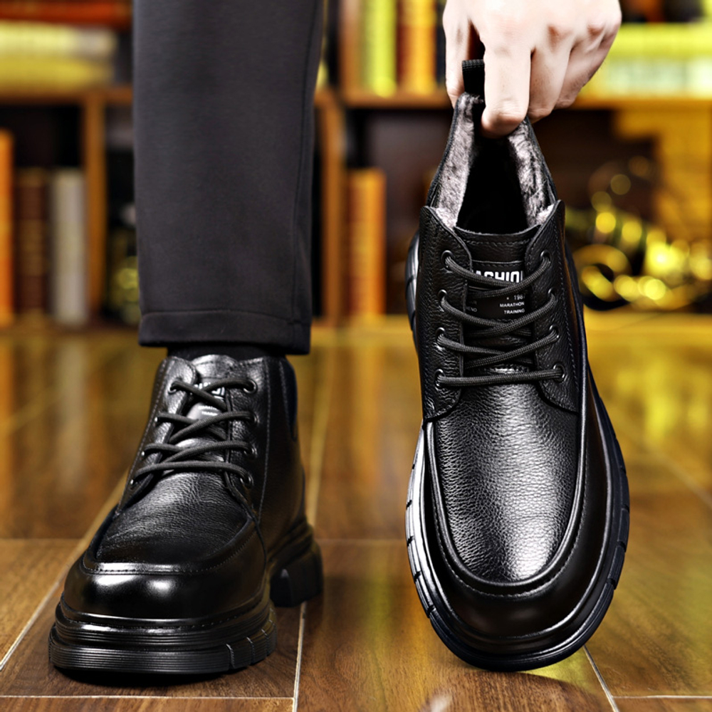 CHENGSHILUOTUO Insulated Shoes Men"s