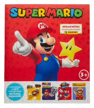 Альбом Panini Super Mario Супер Марио