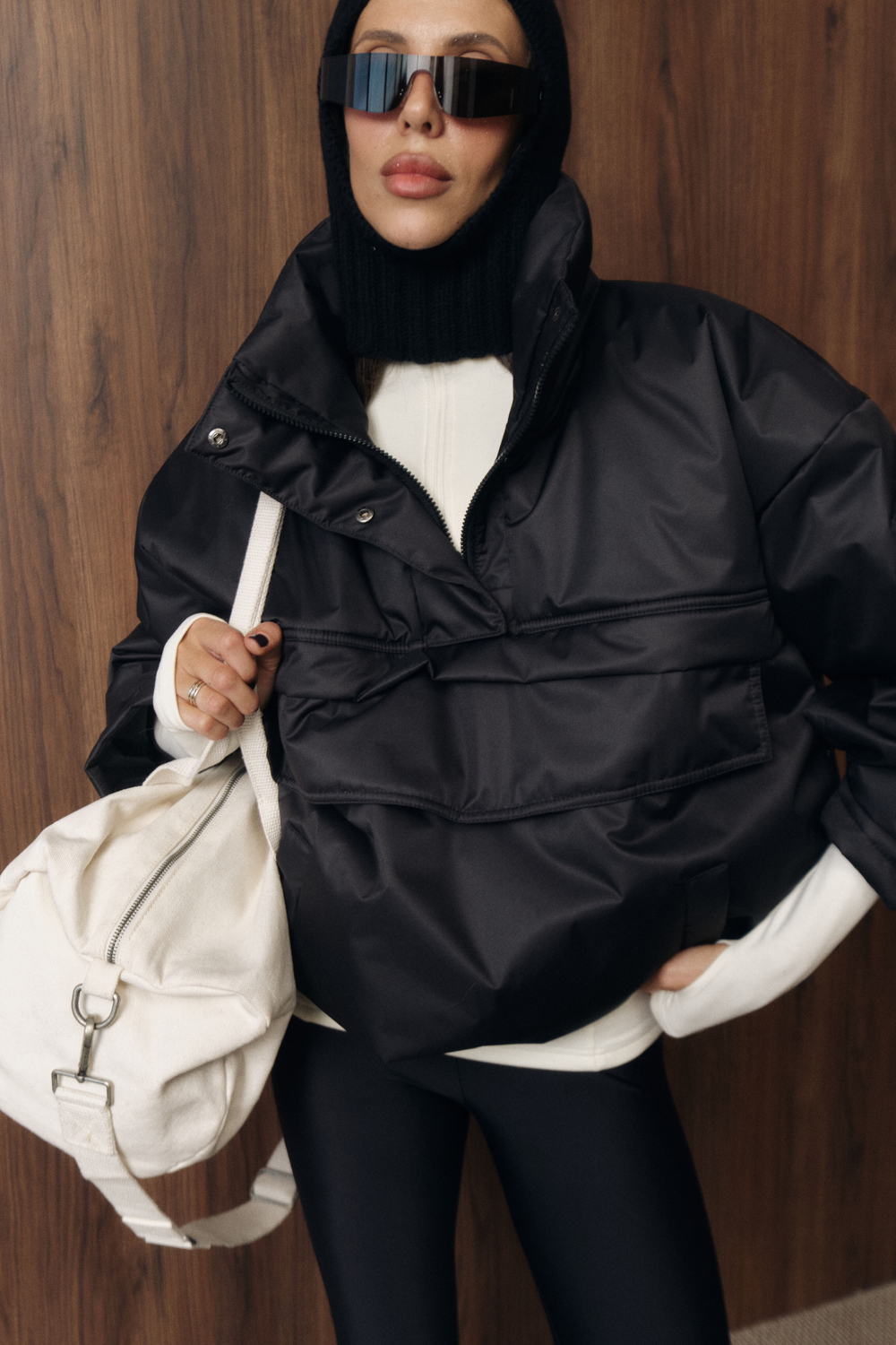 Утепленный анорак APRES-SKI | Черный