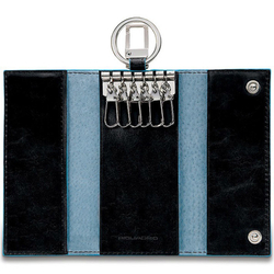 Ключница Piquadro Blue Square PC1397B2/N черный натур.кожа
