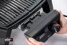 Гриль электрический Weber Pulse 1000 с тележкой, чёрный