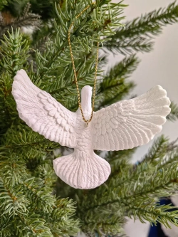 Елочная игрушка Горлицы (2шт)