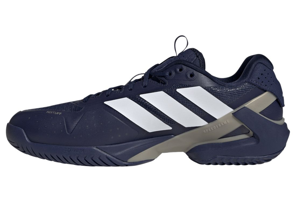 Мужские кроссовки теннисные Adidas Adizero Ubersonic 5 M - dark blue/white