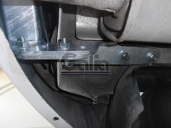 Фаркоп оцинкованный Galia C038C для Citroen C4 2004-2010, 2010-, Peugeot 307 2001-2007, Peugeot 308 2007-2012(паспорт и сертификат в комплекте)(без электрики)