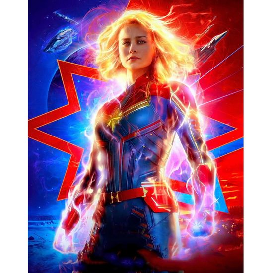 Постер Капитан Марвел выше, дальше, быстрее PP34463