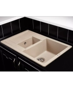 Кухонная мойка Kuppersberg MODENA 1,5B1D BEIGE фото 2