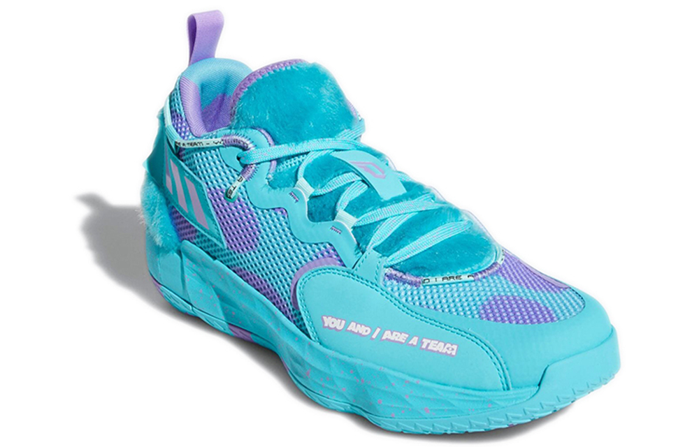 Кроссовки Monsters X Adidas Dame 7 Extply "Sulley"