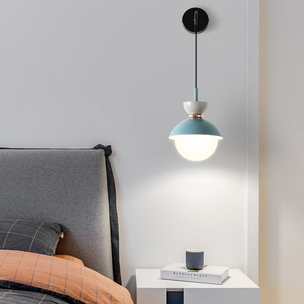 Настенный светильник POMPON WALL Grey Pink