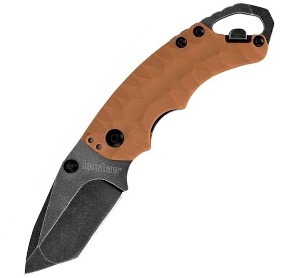 Складной нож KERSHAW Shuffle II TAN 8750TTANBW c клинком из стали 8Cr13MoV, рукоять GRN