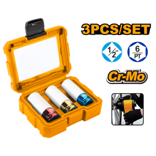 Набор ударных торцевых головок 1/2"  INDUSTRIAL