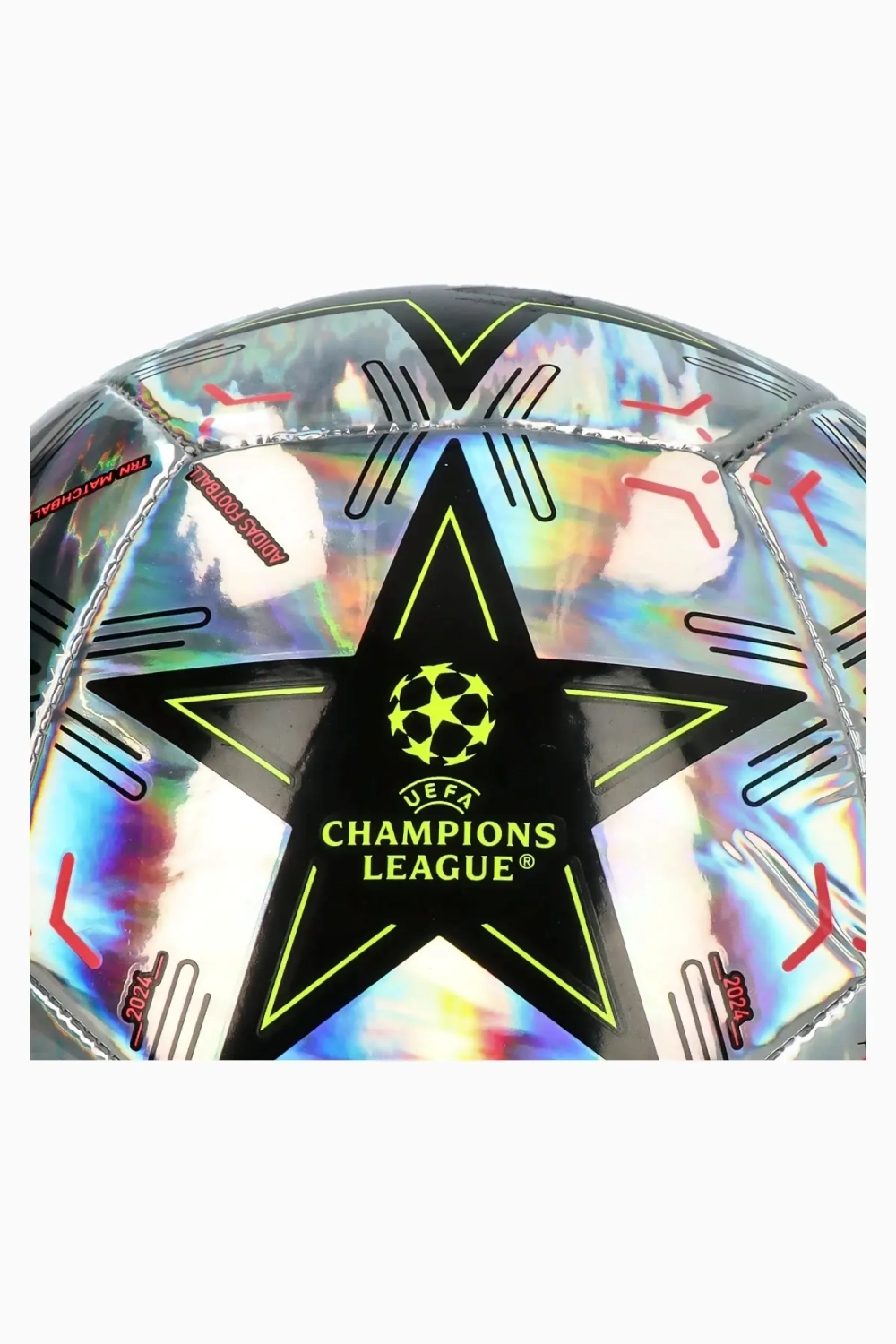 Футбольный мяч adidas UCL Training Foil 24/25 размер 5 - серебряный