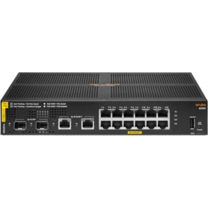 Коммутатор HPE Aruba 6000 12G Class4 PoE 2G/2SFP R8N89A