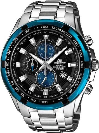 Японские наручные часы Casio Edifice EF-539D-1A2 с хронографом