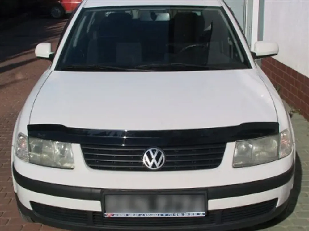 Защита капота 02100 VW Passat 97-00r в5 клеющаяся KING TEAM RACING