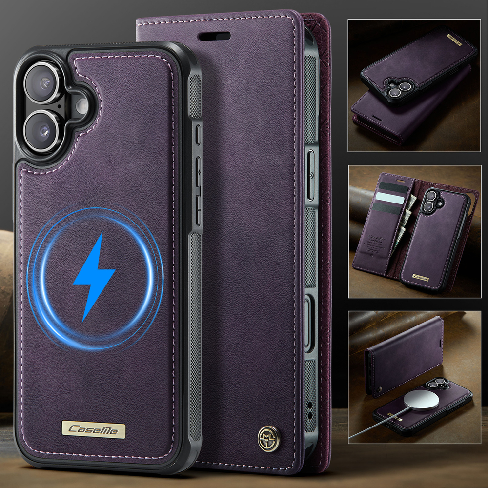 Чехол-кошелек CaseMe 2 in 1 MagSafe iPhone 16
