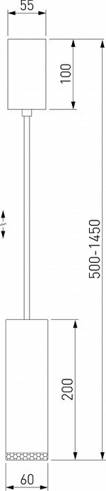 Подвесной светильник Elektrostandard Lead a062417