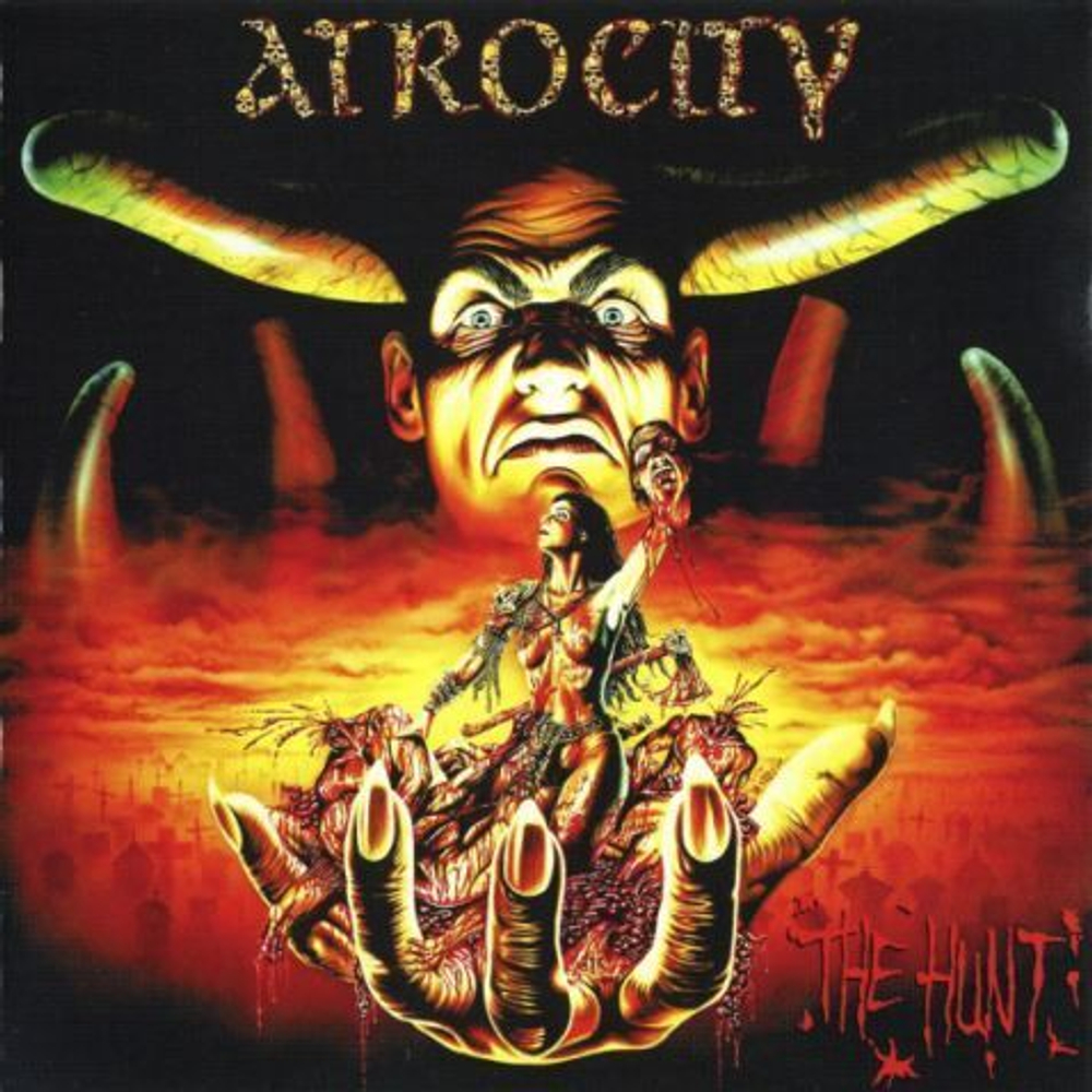 ATROCITY - THE HUNT +4 bonus tracks, 2008, death metal, музыкальный компакт диск