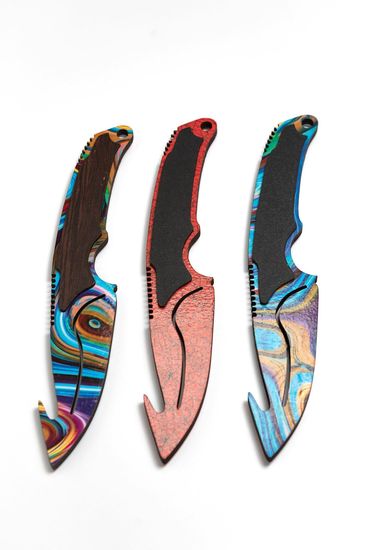 Деревянный Нож Резак 31см