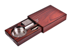 Пепельница Lubinski Красное дерево с набором, EF266-3