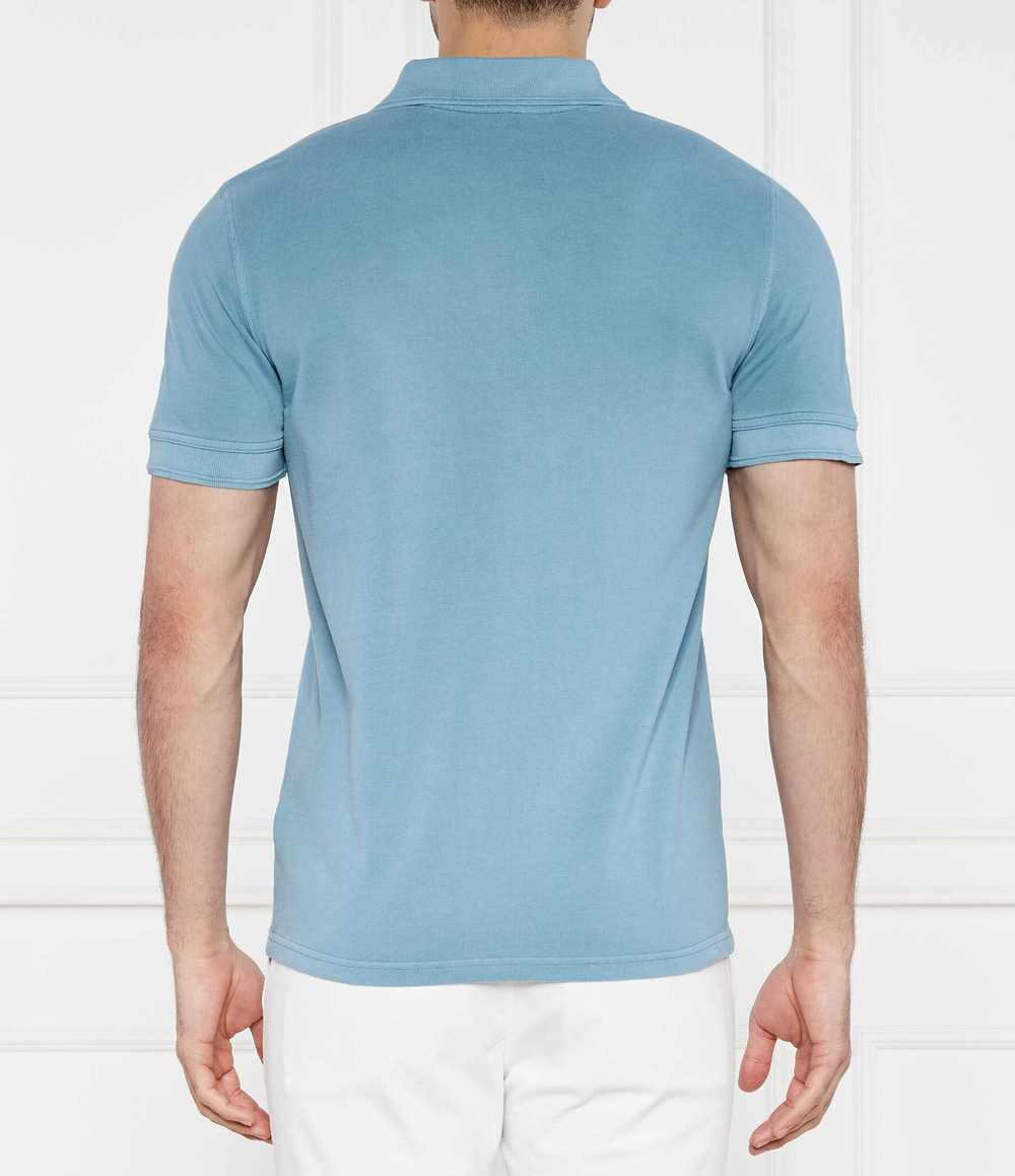 Поло Prime BOSS ORANGE - бирюзовый(50507813)