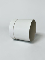 Плотная шляпная коробка фальш-крышка .Цвет; Белый.