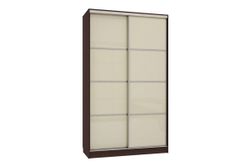 Шкаф-купе "Рио-2 600" (венге/крем), ЛДСП 16 мм, Мебельсон