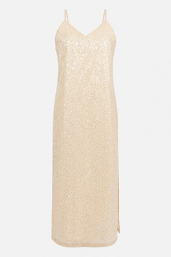 Платье-комбинация с вышивкой