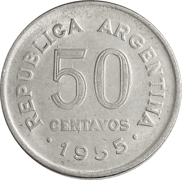 50 песо 1955 Аргентина