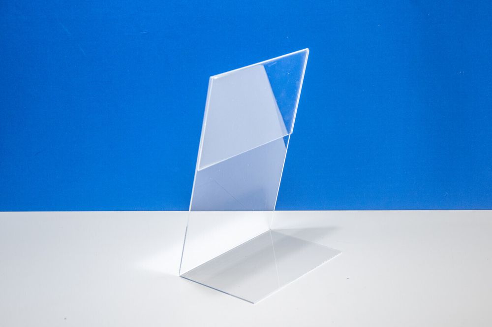 Подставка для информации А4 наклонная вертикальная