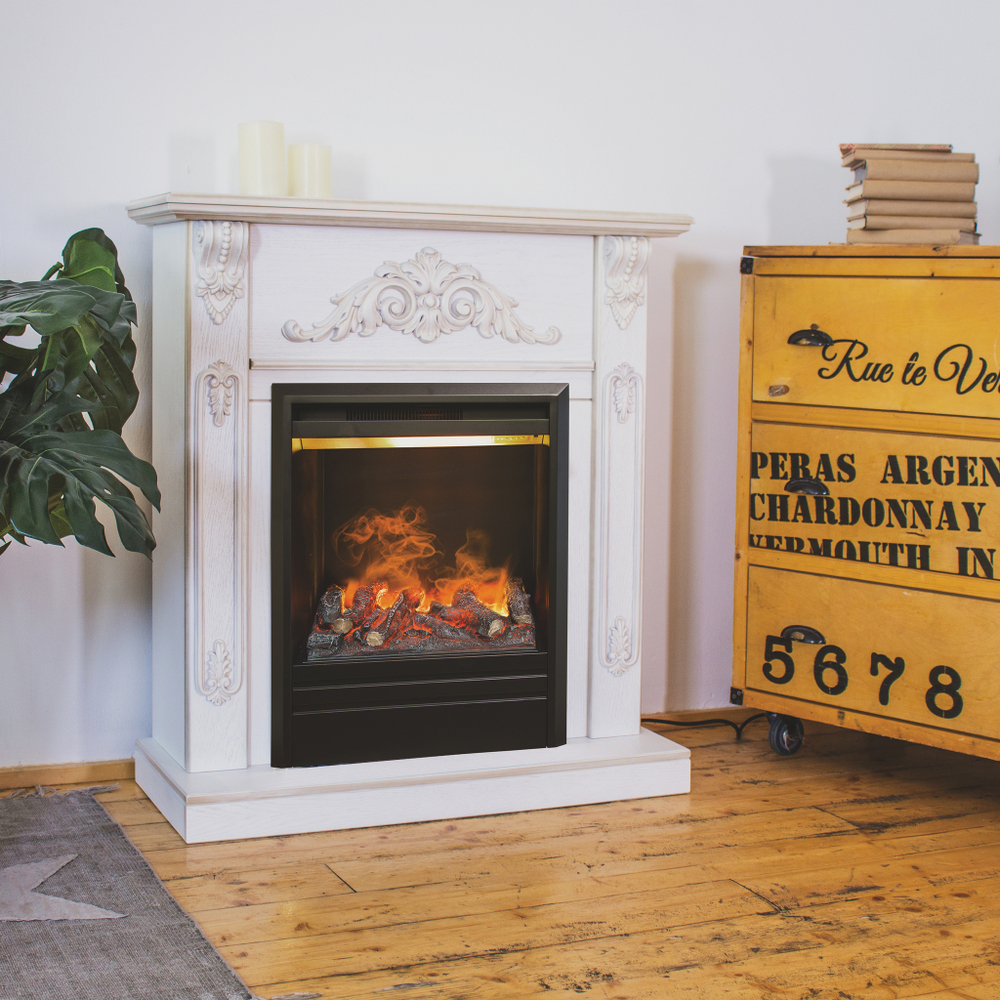 Каминокомплект Real Flame Anita WT с очагом 3D Olympic