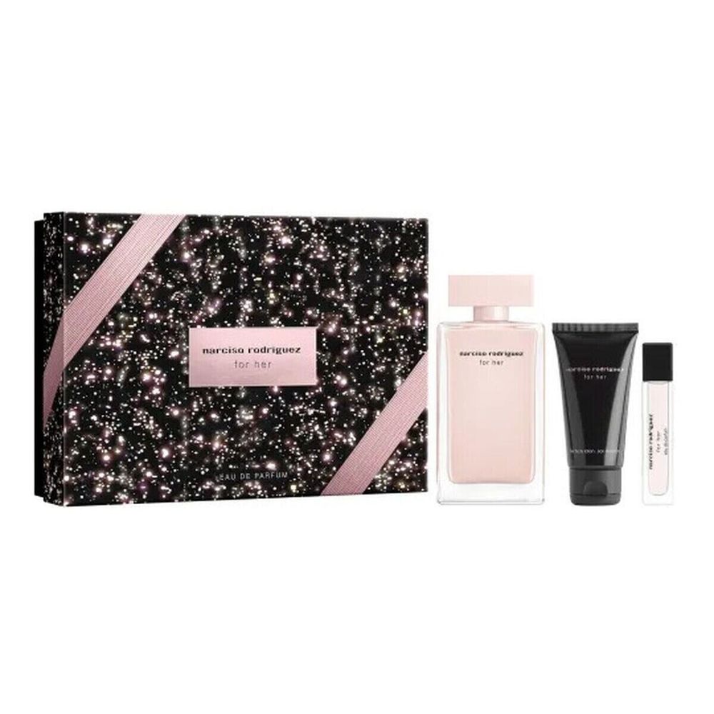 Женский парфюмерный набор Narciso Rodriguez FOR HER EDP 3 предмета