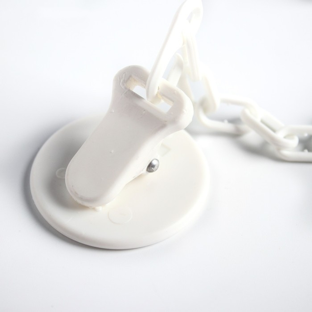 Прищепка для пустышки «Я люблю маму» на цепочке 1476912