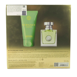 Versace Versense set(edt 30 + revitalizing b/l 50) — парфюмерный подарочный набор для женщин.