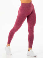 Леггинсы RYDERWEAR Stonewash Scrunch Seamless Wine