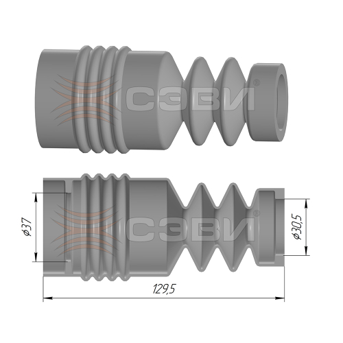 Пыльник кулисы кпп LADA (2108-2115, Kalina, Priora)