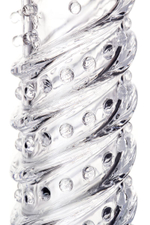 Прозрачная насадка на пенис TOYFA A-Toys - 15,5 см. (Цвет: прозрачный)