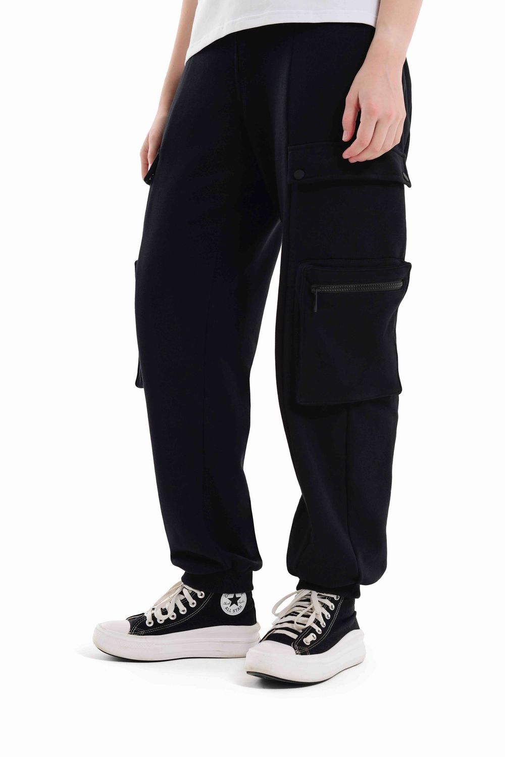 Брюки Weme C карманами черные