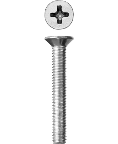 ЗУБР DIN 965, кл. пр. 4.8, M3 х 25 мм, цинк, 5 кг, винт с потайной головкой (303110-03-025)