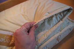 Одеяло стеганое тик со 100% верблюжьей шерстью 150x200   (Арт. ВС51cl00)  - бежевое