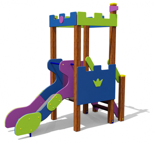 Игровой комплекс 070280.21 для детей 2-4 года для уличной площадки