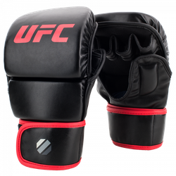 UFC Перчатки MMA для спарринга 8 унций черные L/XL