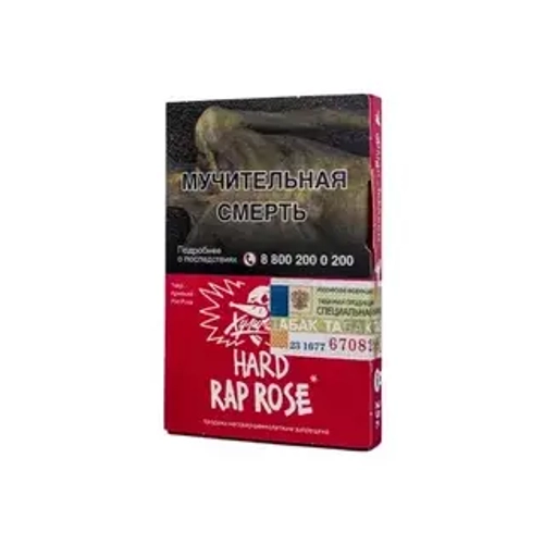 М. Табак для кальяна Хулиган Хард Rap Rose (Малиново-розовый лимонад) 25гр