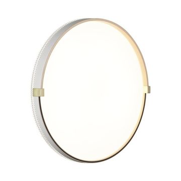 Светильник пластик/белый/золотой 7646/DL LED 48Вт 4000К D390 IP43 Pale SN Olidi White Sonex