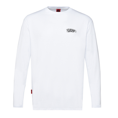 Лонгслив LIFE IS SHORT, белый