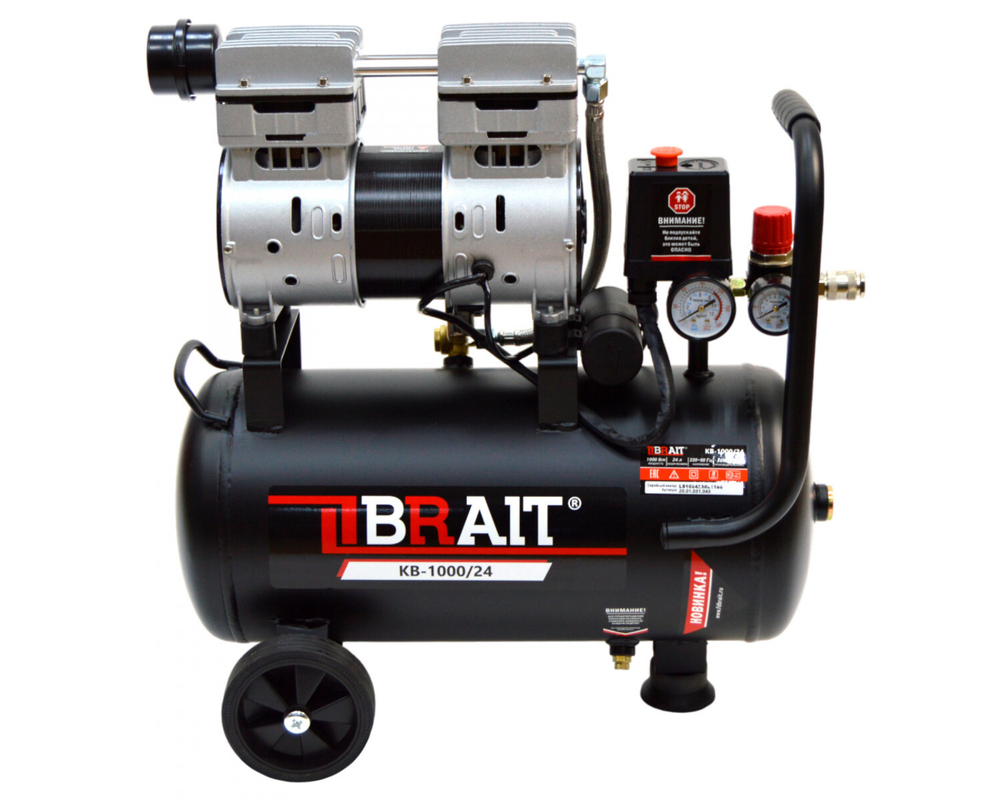 Компрессор воздушный BRAIT KB-1000/24